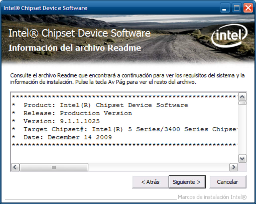 Intel chipset 5 series 3400 drivers download